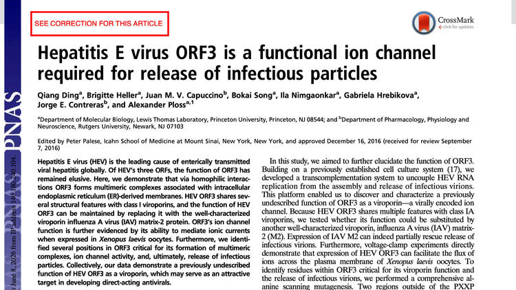 PNAS title page