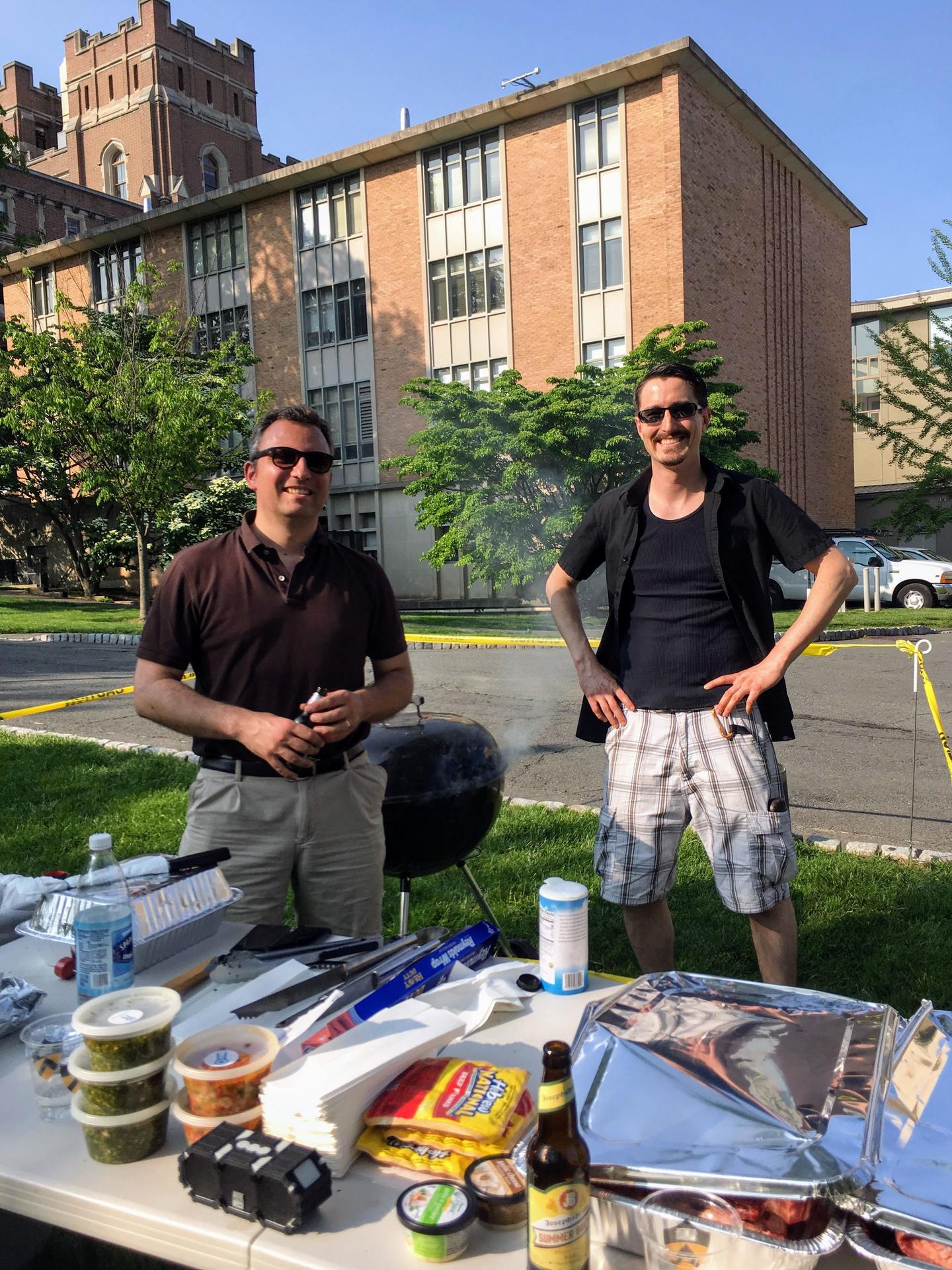 "Grillmasters" Alex and Robbie