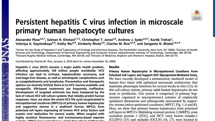 PNAS title page