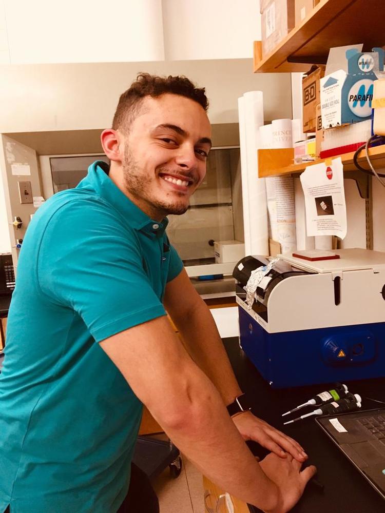 Andrew Berneshawi reading that spectrophotometer data like a pro